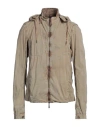 Masnada Man Jacket Sand Size 42 Cotton, Elastane In Beige