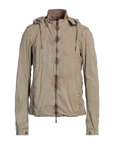 Masnada Man Jacket Sand Size 42 Cotton, Elastane In Brown