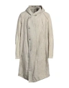 Masnada Man Overcoat & Trench Coat Khaki Size 40 Cotton, Elastane In Beige