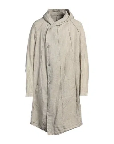 MASNADA MASNADA MAN OVERCOAT & TRENCH COAT BEIGE SIZE 42 LINEN