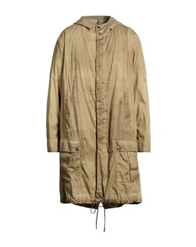 Masnada Man Overcoat & Trench Coat Khaki Size 38 Cotton, Elastane In Brown