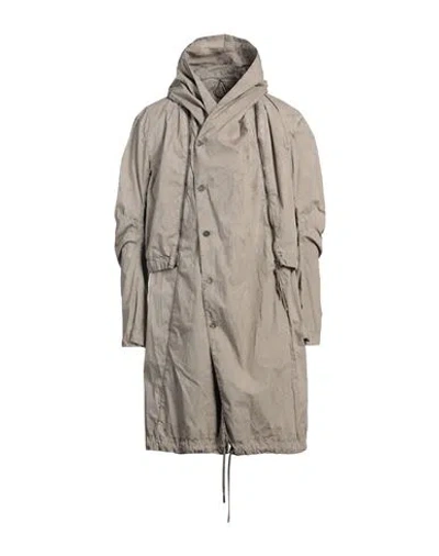 Masnada Man Overcoat & Trench Coat Khaki Size 40 Cotton, Elastane In Beige