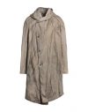 Masnada Man Overcoat & Trench Coat Light Brown Size 38 Linen