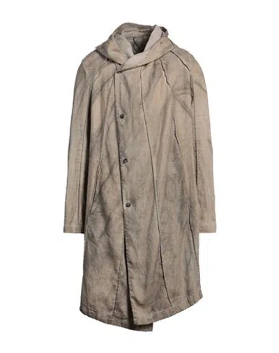 Masnada Man Overcoat & Trench Coat Light Brown Size 38 Linen