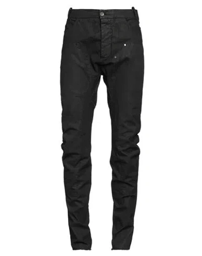 Masnada Man Pants Black Size 32 Cotton, Elastane