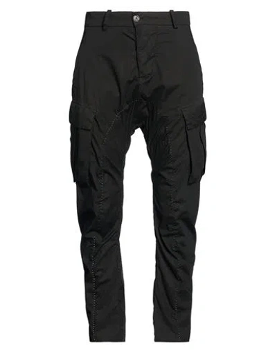Masnada Man Pants Black Size 32 Cotton, Elastane