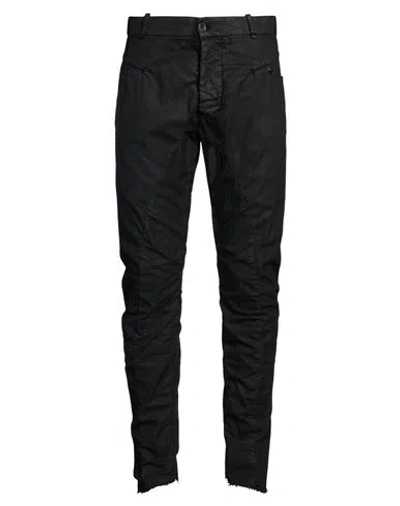 Masnada Man Pants Black Size 32 Cotton, Elastane