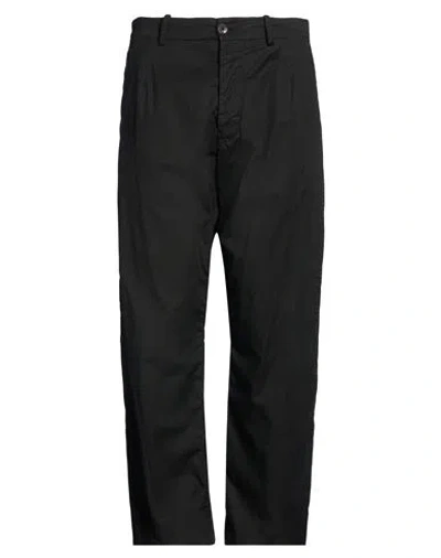 Masnada Man Pants Black Size 32 Cotton, Elastane