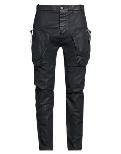 Masnada Man Pants Black Size 32 Cotton, Elastane