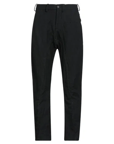 Masnada Man Pants Black Size 32 Cotton, Wool, Metallic Fiber