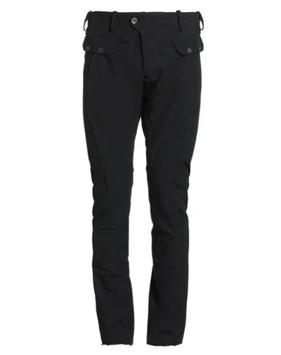 Masnada Man Pants Black Size 34 Cotton