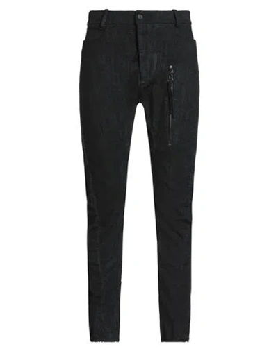 Masnada Man Pants Black Size 34 Cotton, Elastane