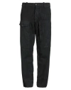 Masnada Man Pants Black Size 34 Cotton, Elastane