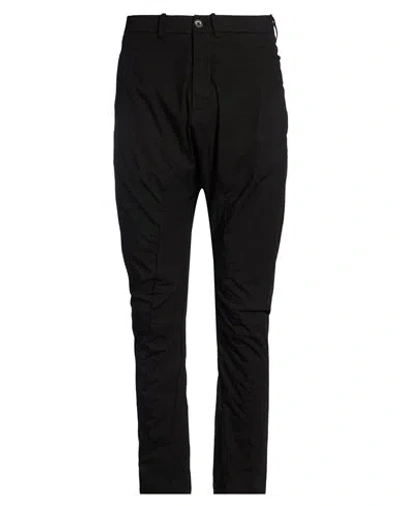 Masnada Man Pants Black Size 34 Cotton, Elastane