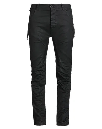 Masnada Man Pants Black Size 36 Cotton, Elastane