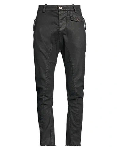 Masnada Man Pants Black Size 36 Cotton, Elastane