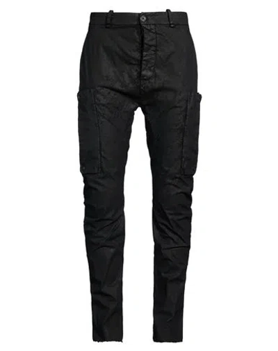 Masnada Man Pants Black Size 36 Cotton, Elastane