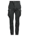 Masnada Man Pants Black Size 42 Cotton, Elastane In Black