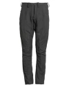 Masnada Man Pants Charcoal Size 32 Cotton, Wool, Metallic Fiber In Gray