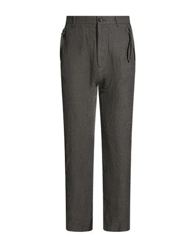 Masnada Man Pants Grey Size 32 Wool, Cotton, Metal In Gray
