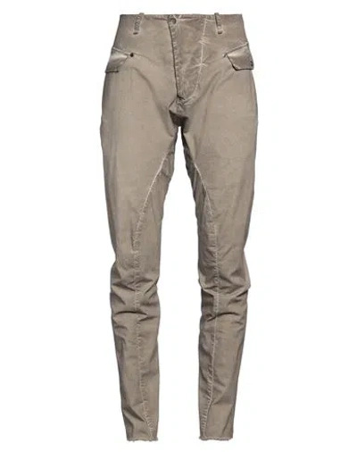 Masnada Man Pants Khaki Size 32 Cotton, Elastane In Beige
