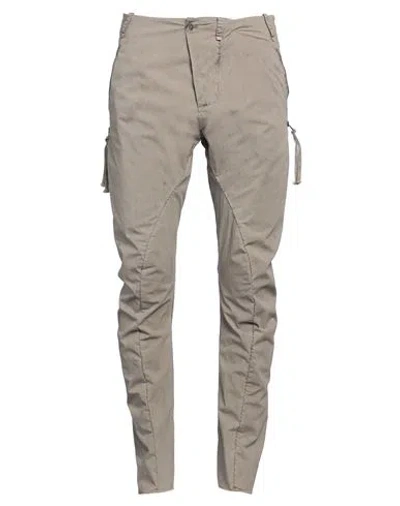 Masnada Man Pants Khaki Size 34 Cotton, Elastane In Beige