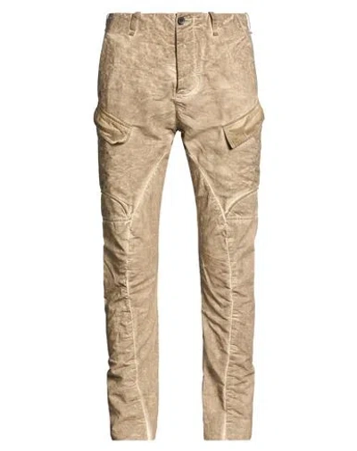 Masnada Man Pants Khaki Size 34 Cotton In Brown