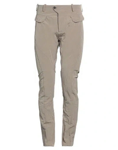 Masnada Man Pants Khaki Size 38 Cotton, Linen, Metal In Beige