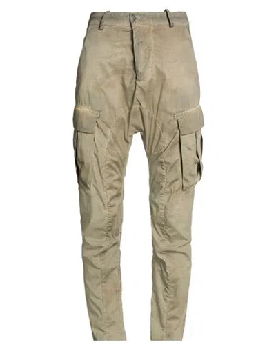 Masnada Man Pants Military Green Size 30 Cotton, Elastane