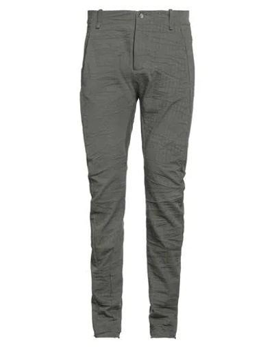 Masnada Man Pants Military Green Size 36 Cotton
