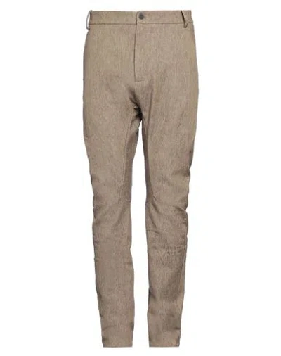 Masnada Man Pants Sand Size 38 Cotton In Beige
