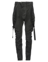 Masnada Man Pants Charcoal Size 32 Cotton, Elastane In Grey