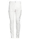 Masnada Man Pants White Size 32 Linen