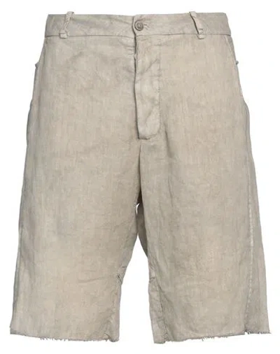 Masnada Man Shorts & Bermuda Shorts Beige Size 32 Linen