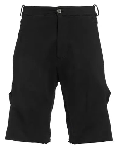 Masnada Man Shorts & Bermuda Shorts Black Size 32 Cotton, Elastane