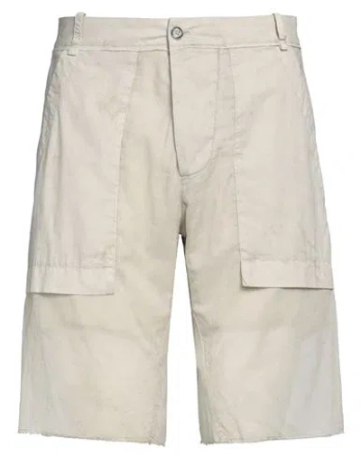 Masnada Man Shorts & Bermuda Shorts Cream Size 34 Cotton In White