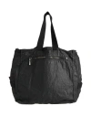 Masnada Man Shoulder Bag Black Size - Linen In Black