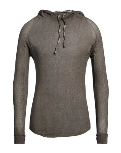 Masnada Man Sweater Dark Green Size 38 Linen, Elastane