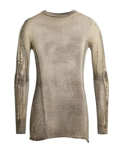 Masnada Man Sweater Grey Size S Merino Wool In Brown