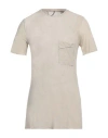 Masnada Man T-shirt Light Grey Size 46 Cotton