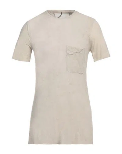 Masnada Man T-shirt Light Grey Size 46 Cotton