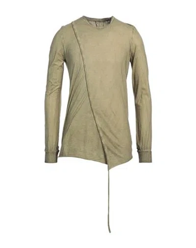 Masnada Man T-shirt Military Green Size 40 Cotton