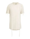 Masnada Man T-shirt Off White Size 46 Cotton In Off White