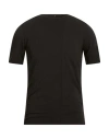 Masnada Man T-shirt Black Size 42 Cotton, Modal, Elastane In Black