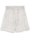Masnada Marble Bermudas In Nude