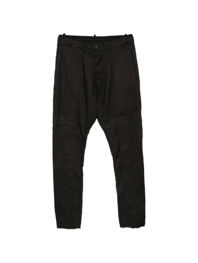 Masnada Panelled Trousers In Black