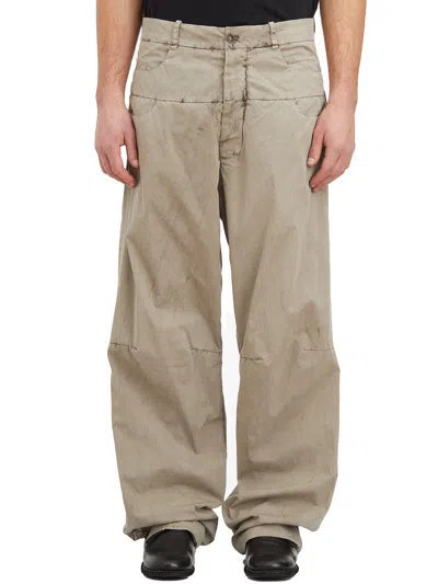 Masnada Andrea Ya'aqov Pantalone Ampio In Cotone In Gray