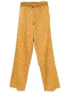 Masnada Pantalone Trousers In Brown