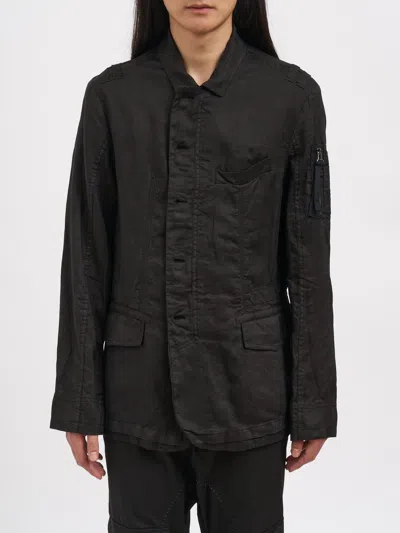 Masnada Ramie Saharan Jacket In Black