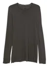 Masnada Seam-detail T-shirt In Gray